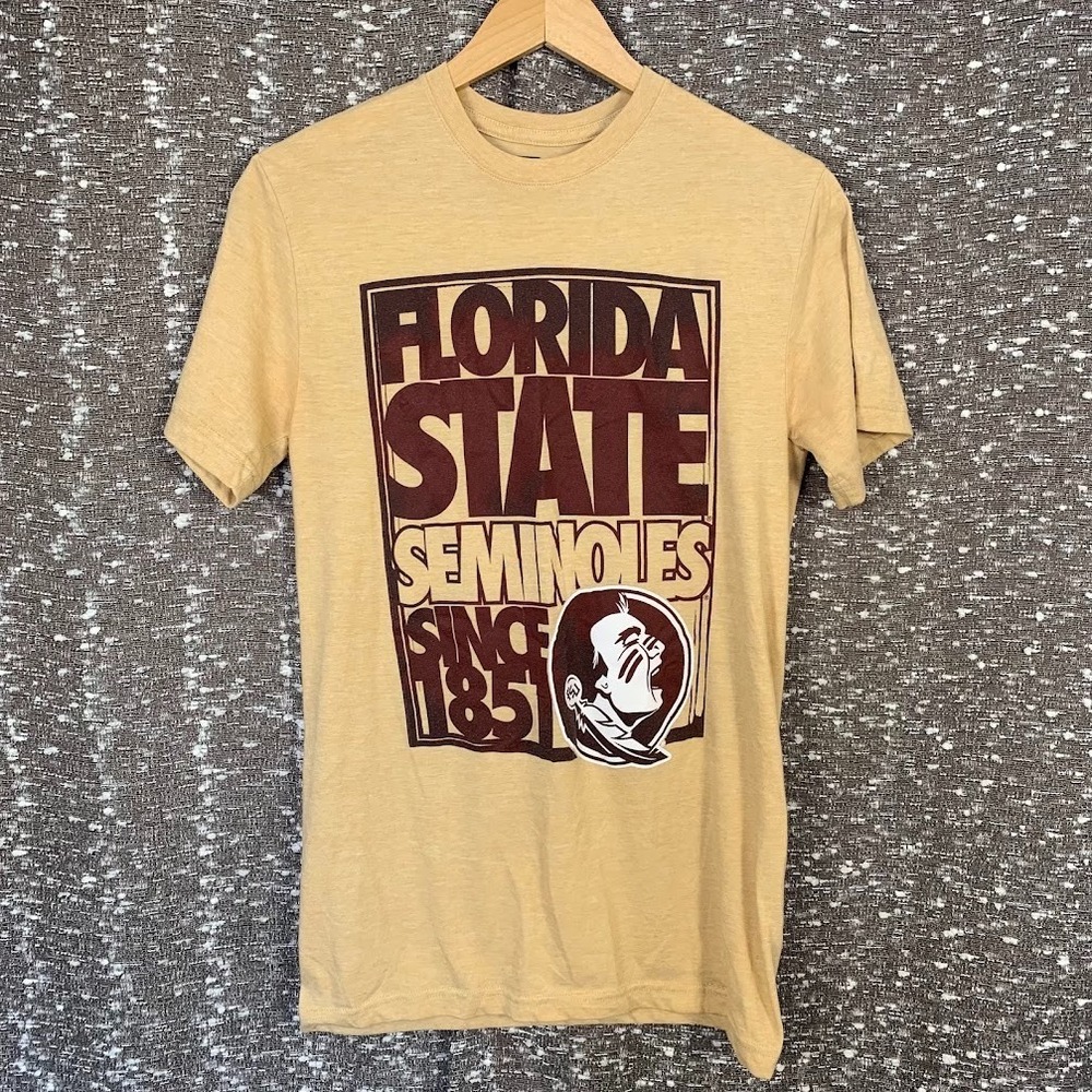 FSU Florida State Seminoles Russell Short Sleeve Shirt Size Small